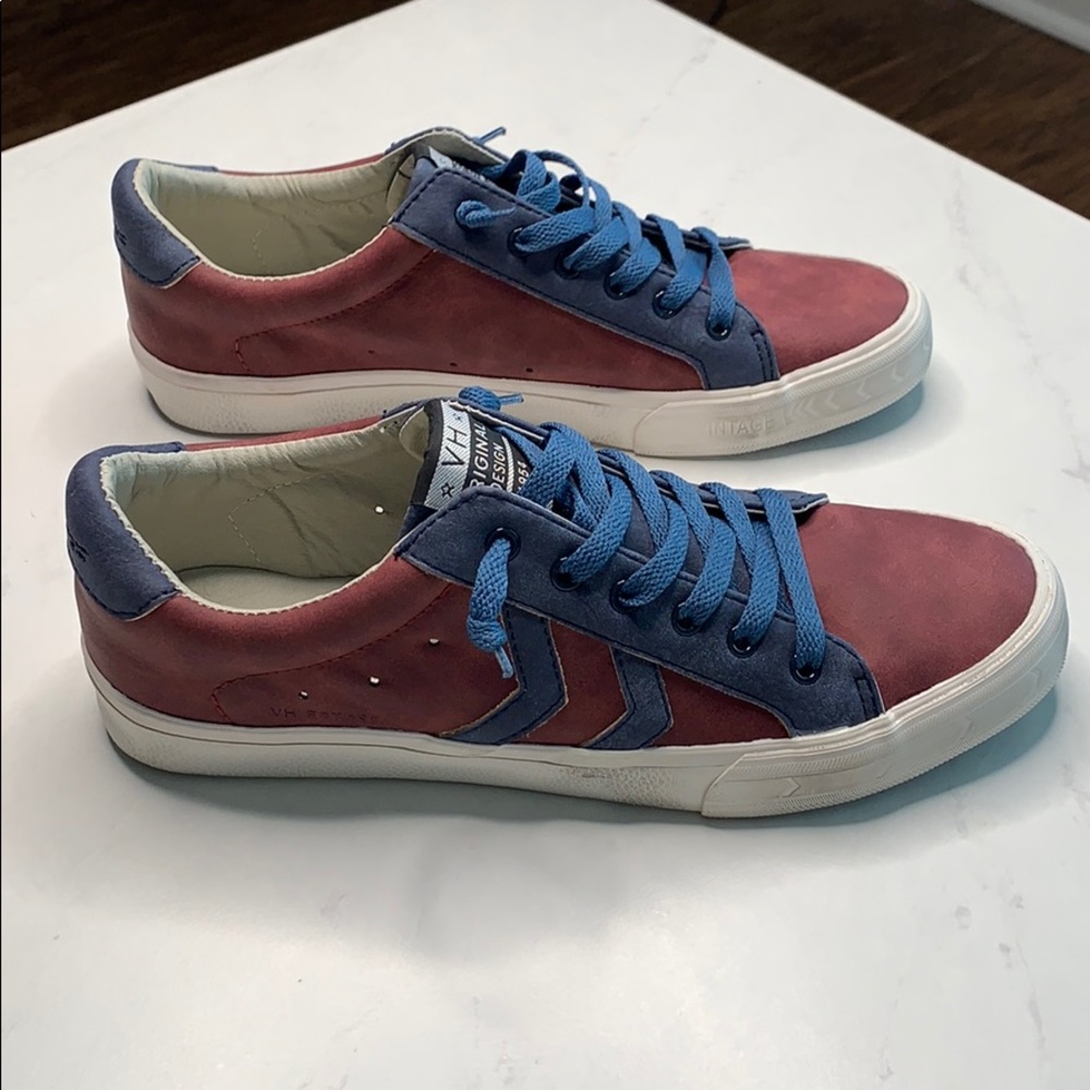 Vintage Havana Bristol Sneaker, Burgundy